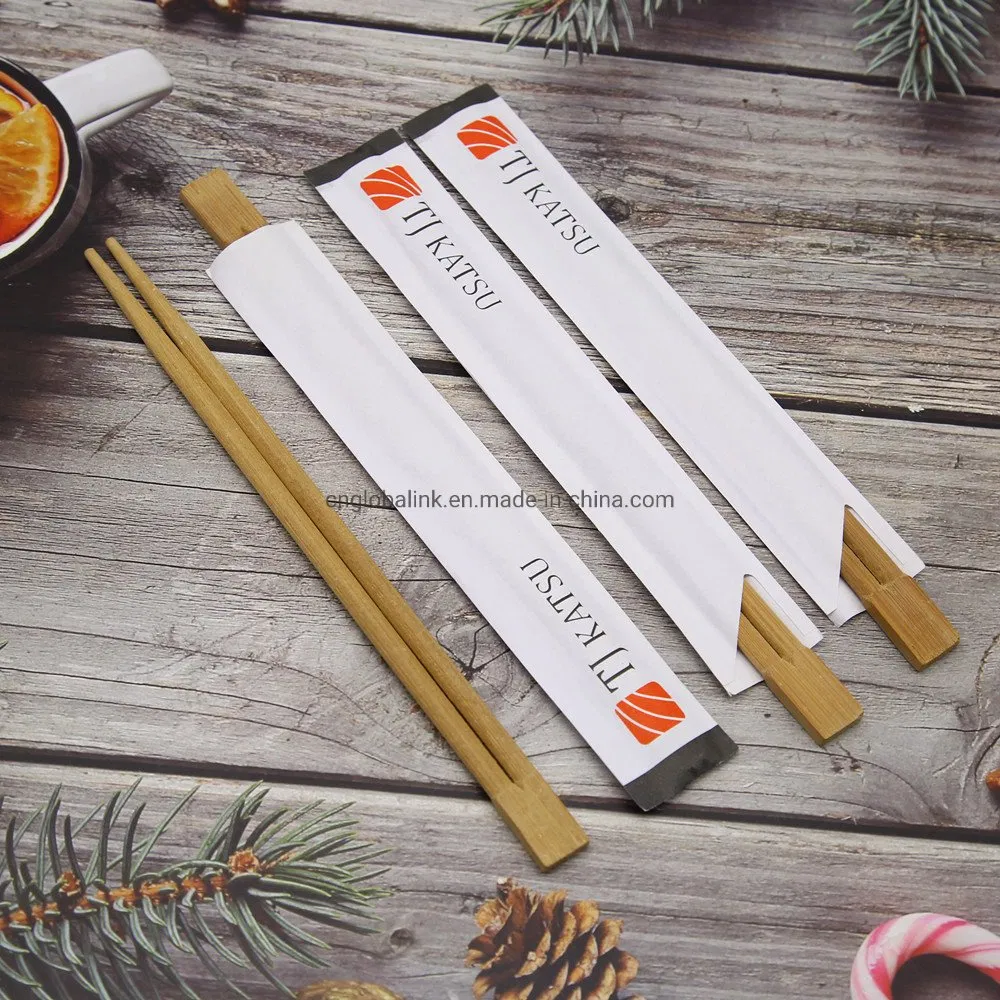 Natural Customized Logo Bamboo Disposable Bamboo Chopsticks