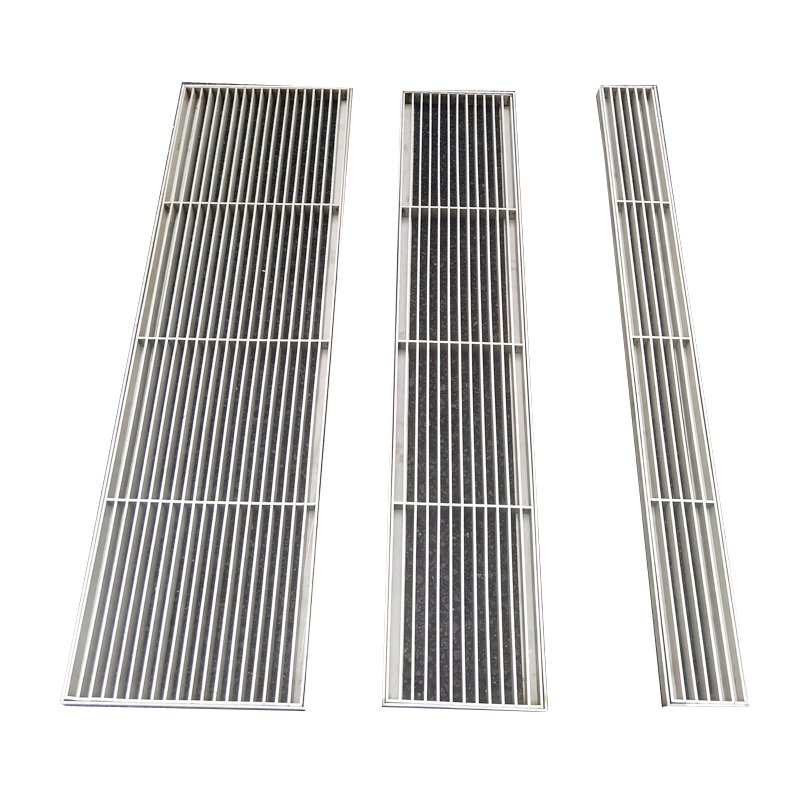 Outdoors Stainless Steel Grate Drains Profile Plastic Road Drainage Channel