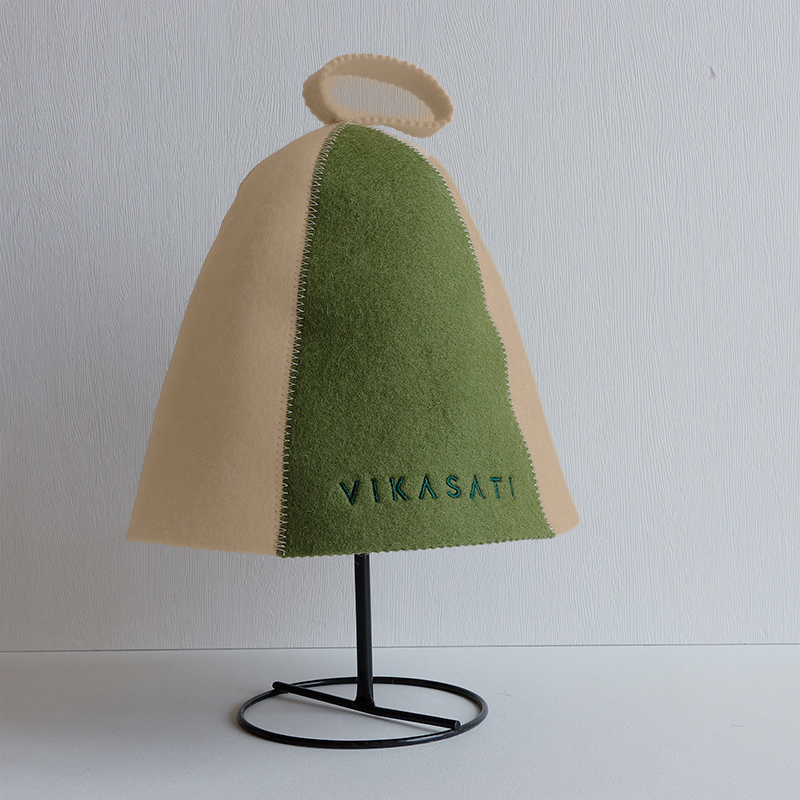 Felt Sauna Hats Wool Felt Embroidered Sauna Hats