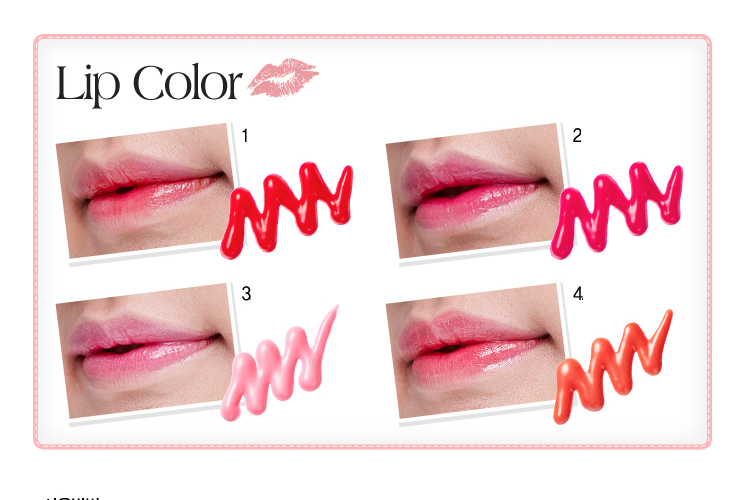 Shiny Lip Gloss Set Cute&Lovely Lipgloss Kit with Key Ring