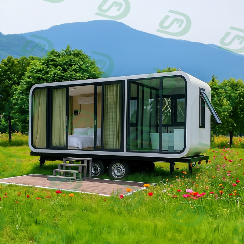 Modern Casa Modular Luxury Prefab Prefabricated Glass House Tiny Home
