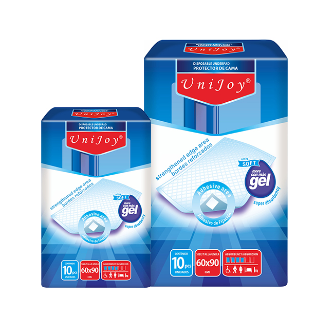 Disposable Non-Woven 60*90cm Blue Green Backsheet China Under Pad Manufacturer