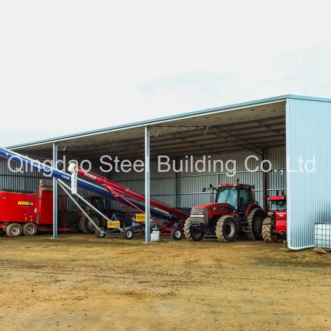 Australia Prefabricated Steel Structure Storage Hay Shed Machine Shed Warehouse Workshop Building