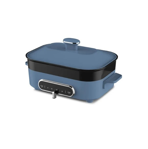 Home Multi Function Baking Pan Electric Grill Cookware Non Stick Coating Hot Pot