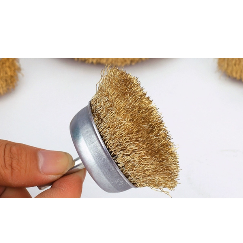 Проволочные щетки для дрели, стальные, набор