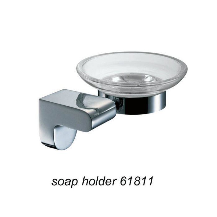 Настенная мыльница из цинкового сплава хром