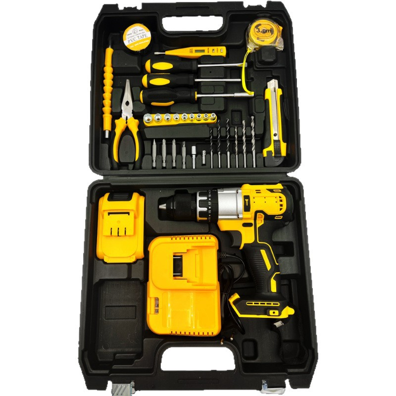 China Lithium Drill Tool Set with Custom Color Box