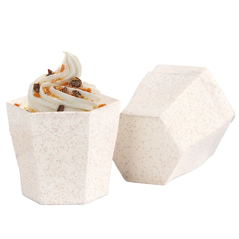 Mini Disposable Shot Glasses Plastic Aesthetic Shot Sangria Cups 2oz Set for Camping Healthy Kitchen Cup for Kids Adult Wheat PP