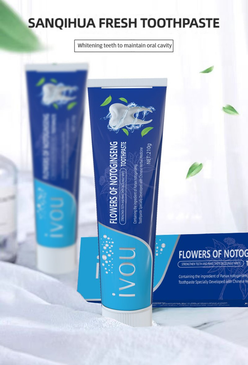Plant Extract Panax Notoginseng Flower Toothpaste