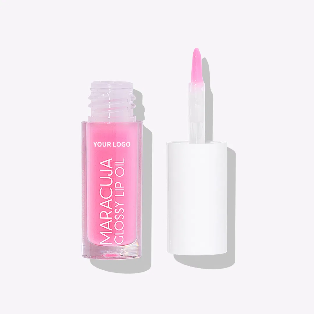 Natural Maracuja Help Hydrate Condition Lips Private Label Vitamin E Glossy Lip Oil