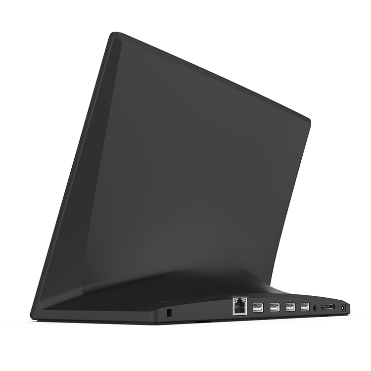 10-дюймовый L-образный Android-планшет с PoE и NFC