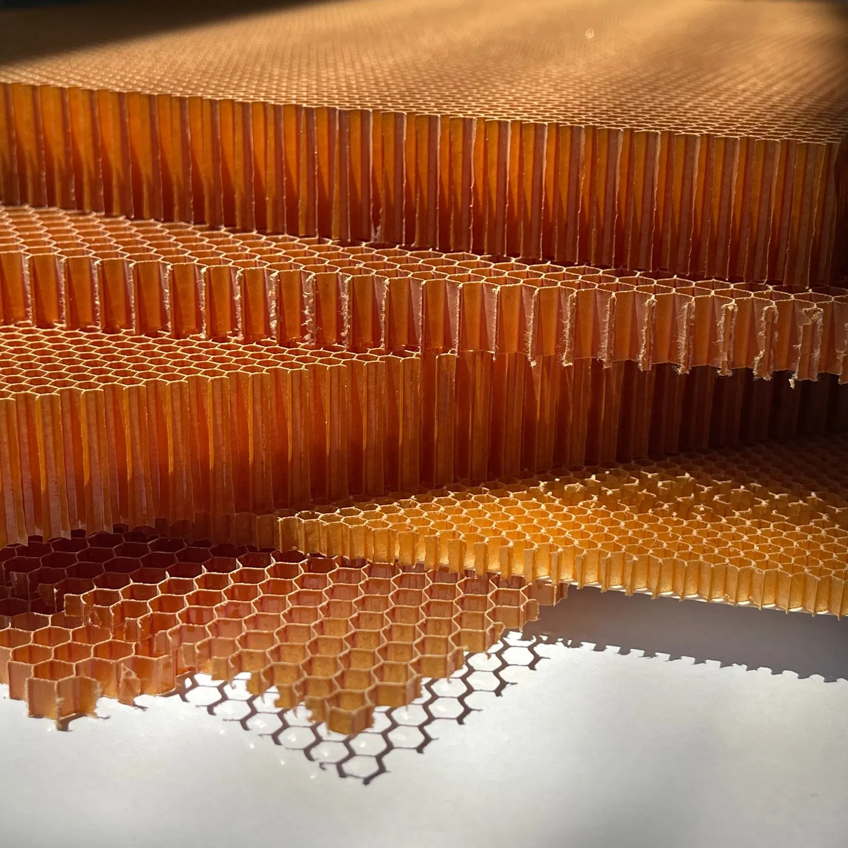 Honeycomb Core with Carbon Fiber Sheet OEM Factory Price Door Safety High Strength Fireproof