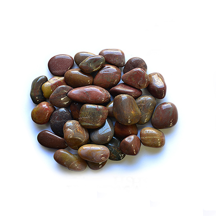 Bathroom Decoration Nature Stone Black River Pebble Tile