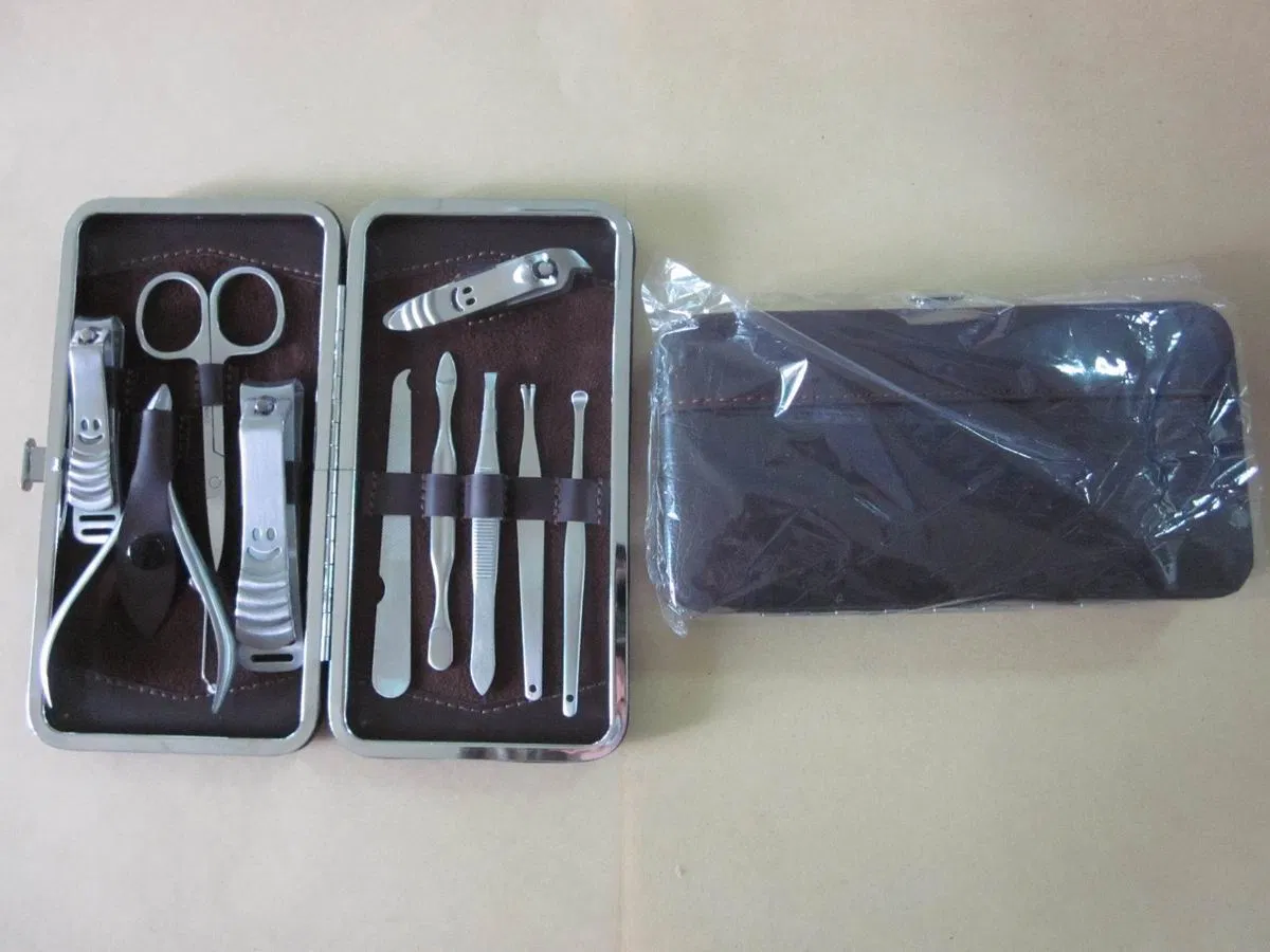 10 Sets of Stainless Steel Novelty Manicure Sets
