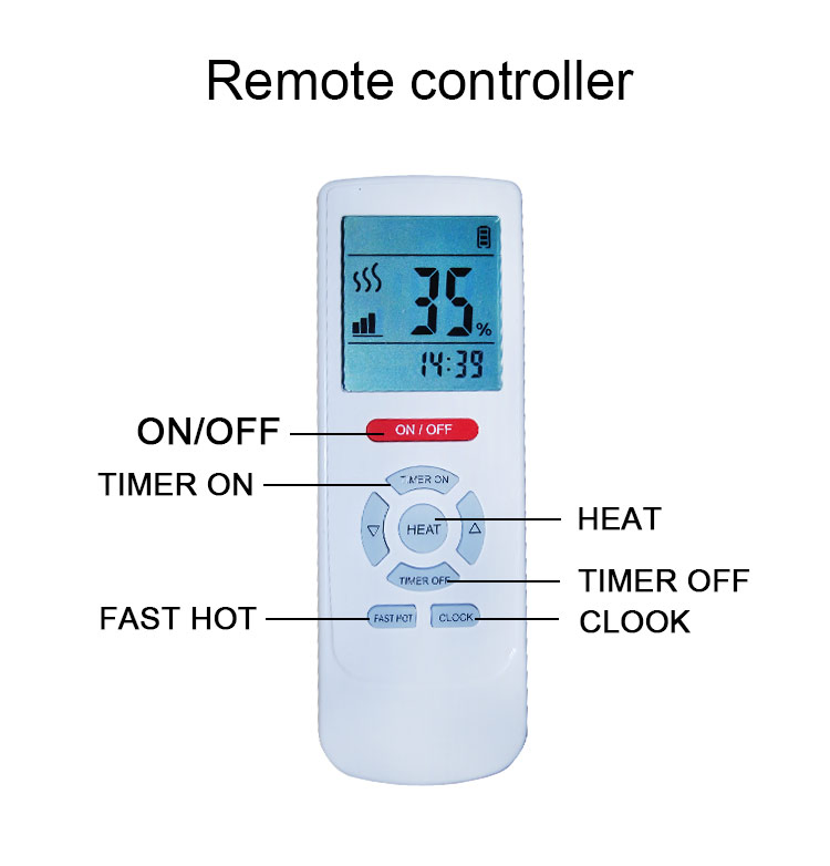 Smart Waterproof Outdoor Infrared WiFi and Voice Control Electric Heater for Room
