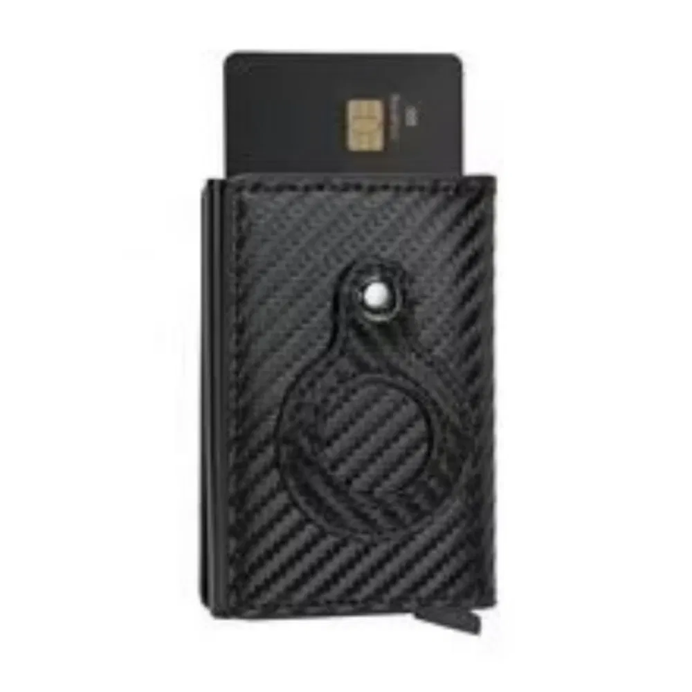 Кожаный кошелек для карт с RFID защитой