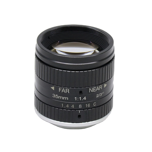 2MP 2/3" 35mm F1.4 C Mount Fa Industrial Camera Machine Vision Lens