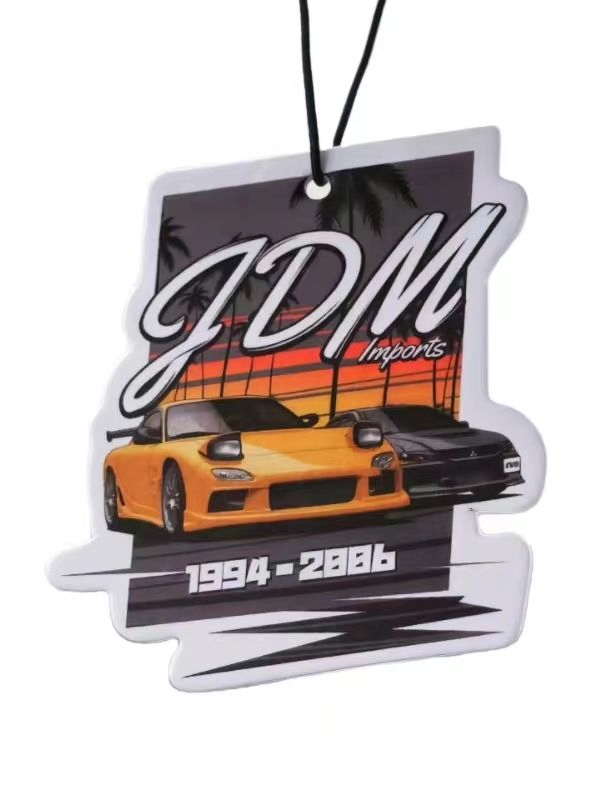 Luxury Custom Car Air Freshener - Green Apple Lemon Scent