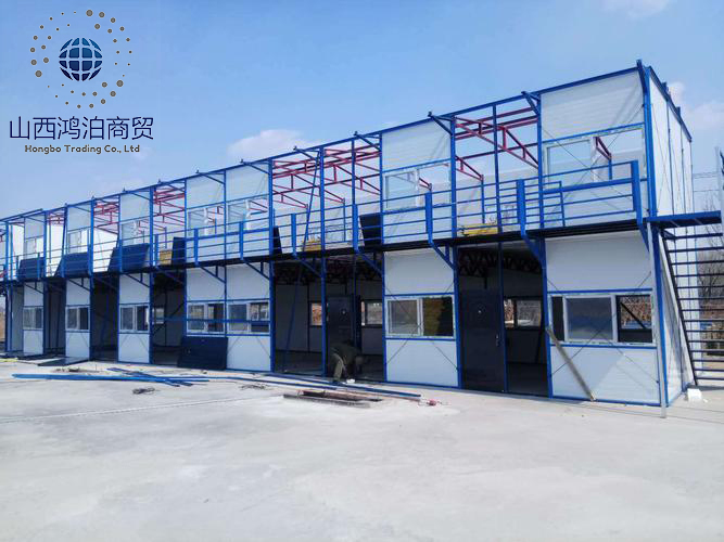 Lightweight Portable Insulated Mobile Office for Construction Sites