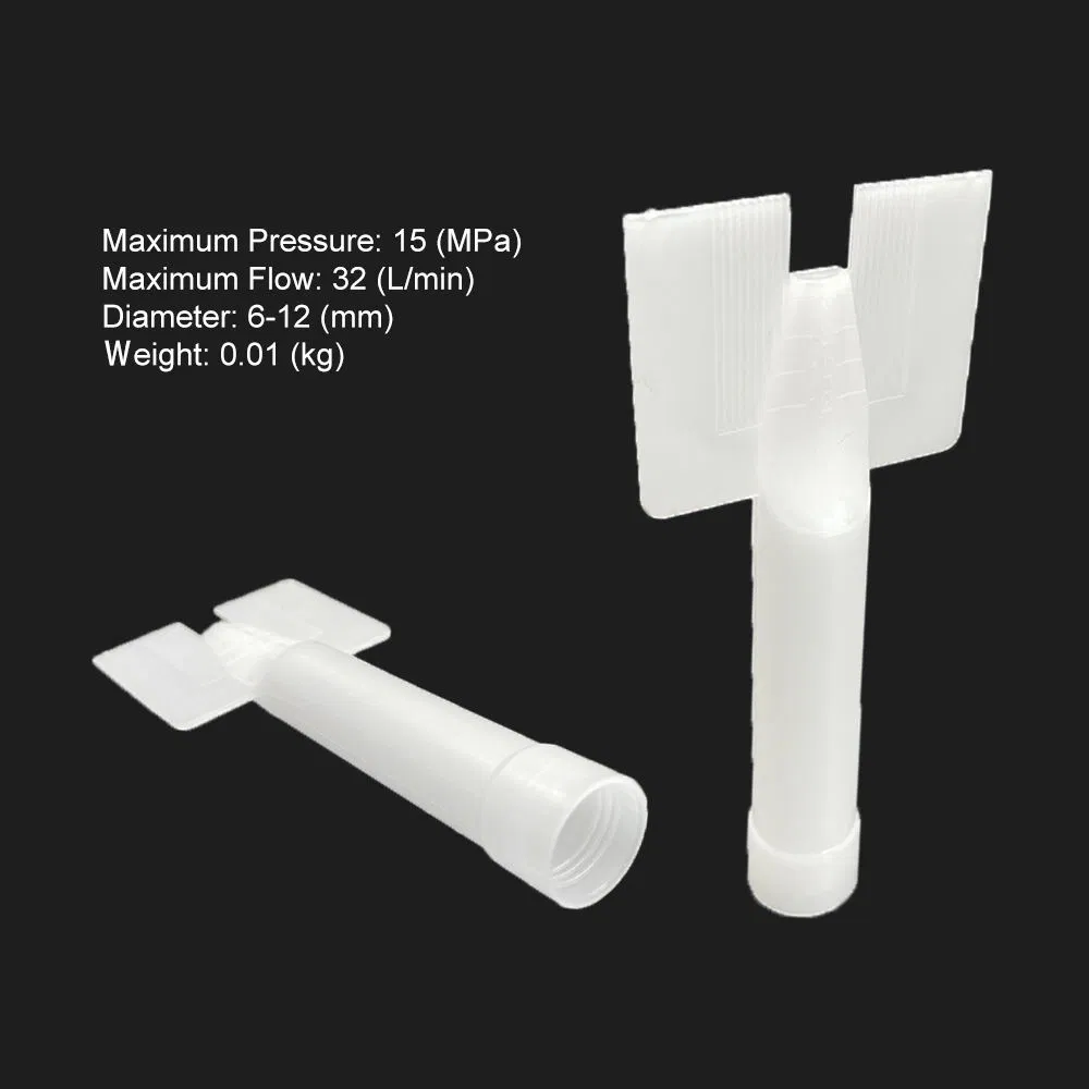 Plastic Professional Cartridge Sealant Silicone Nozzle Adhesives Caulking Gun Nozzle