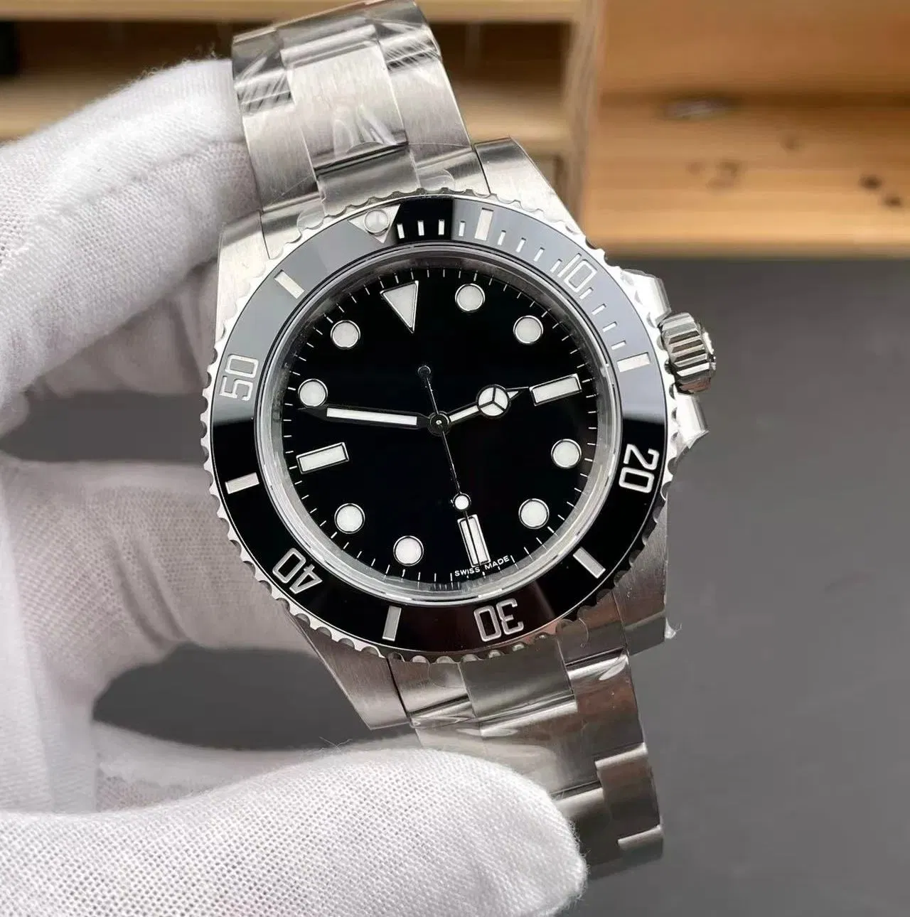 Vs Factory Super Clone Quality White 41mm Dandong Movement Sapphire Mirror Business Men's Watch - Rlx and Super Clone Price