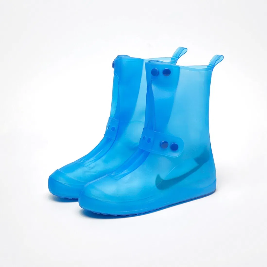 Reusable Rain Shoe Covers Thickened Non-Slip Waterproof Silicone Overshoes for Outdoor Protection