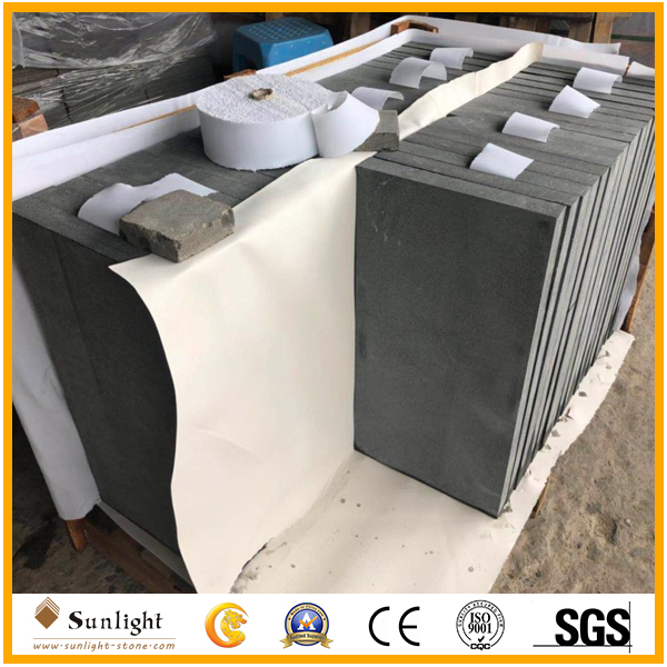 Polished/Honed/Antiblasted Ants Line Bluestone Basalt for Wall Decorataion