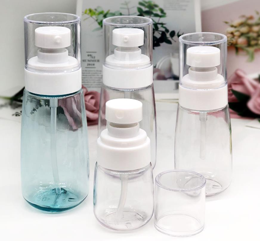 30 Ml White Spray Bottle / Plastic Liquid Bottle/ Cosmetic Sample Bottle