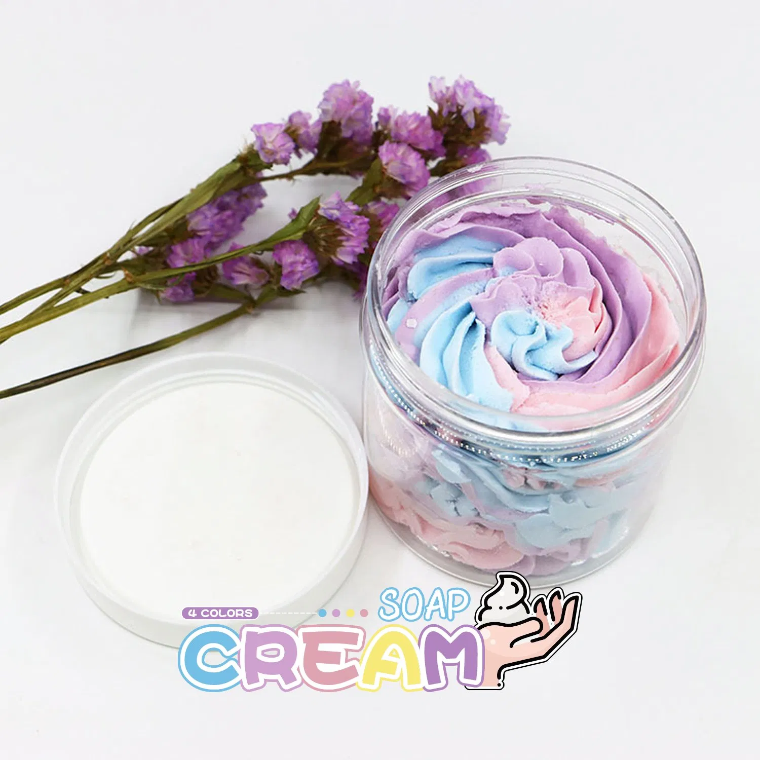 Custom Wholesale Bath Body Care Exfoliating Soap Cream