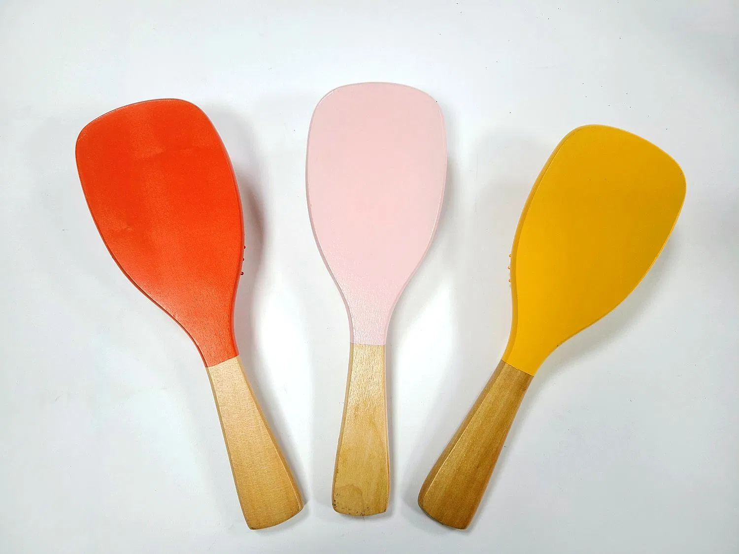 Деревянная массажная щетка для волос с воздушной подушкой