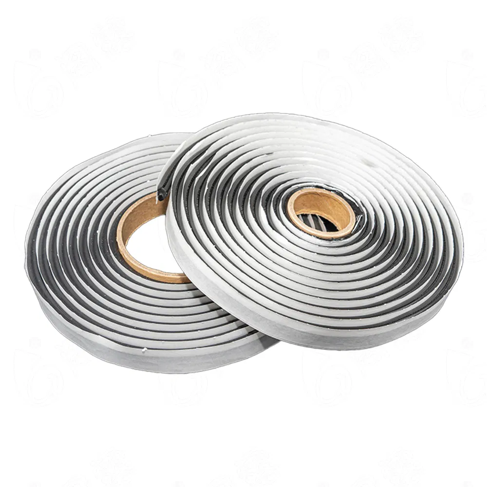 Customized Butyl Sealants & Adhesives Strip Rolls with Square and Round Shape