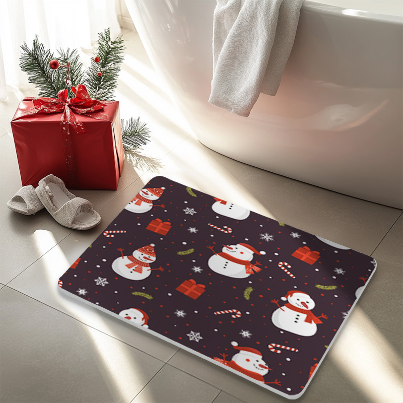 Wholesale Eco Friendly Luxury Bath Mat Carving Diatom Bath Mat Diatomaceous Stone Earth Mat for Bathroom