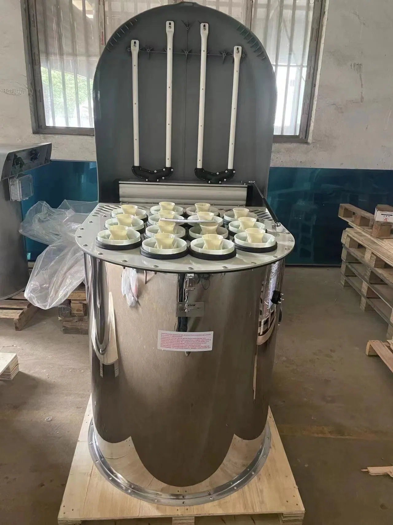 Sddom Brand Silo Top Pulse Jet Filter Cartridge Type Dust Collector for Sale