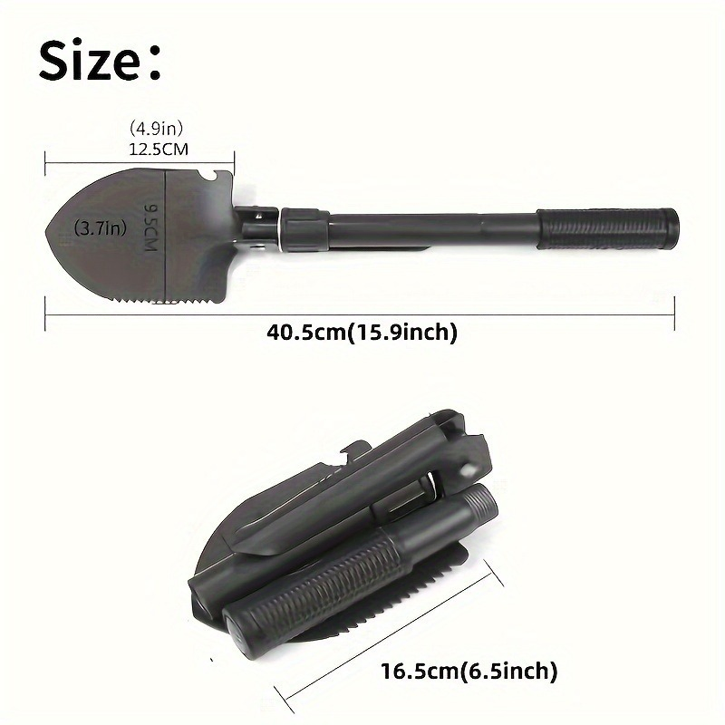 Customized Folding Metal Stable High-Strength Convenient Portable Garden Lawn Shovel