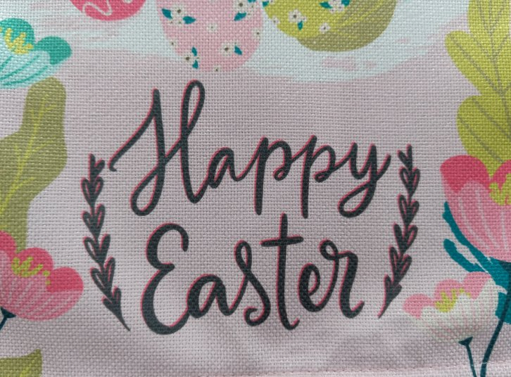 Custom Digital Printed Four Color Easter Placemat