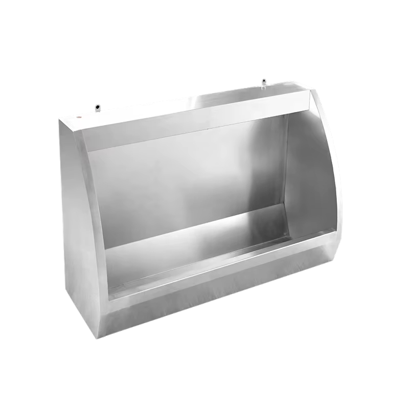 Custom Made School Hospital Floor Mount Stainless Steel Male Urinal Trough