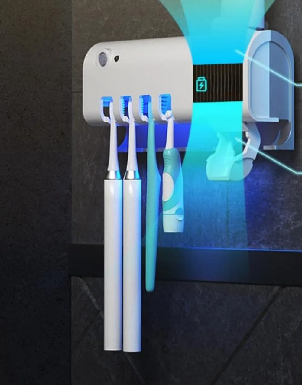 УФ-стерилизатор для зубных щеток с держателем