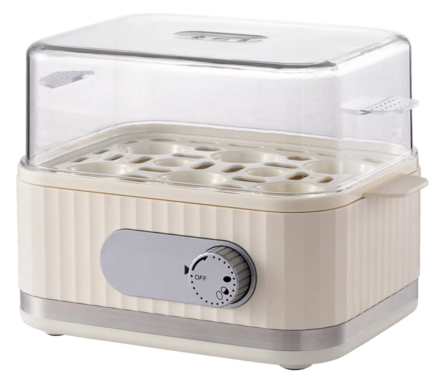 Smart Electric Egg Cooker with Timer for 6 Eggs 400W Power