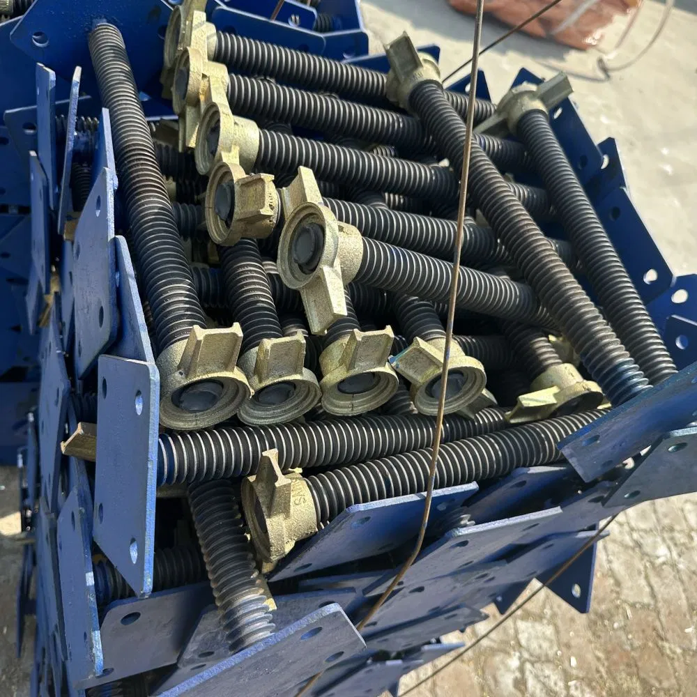 Safety Hot DIP Galvanizing Steel Scaffold Square Plate Adjustable Leveling Screw Jack