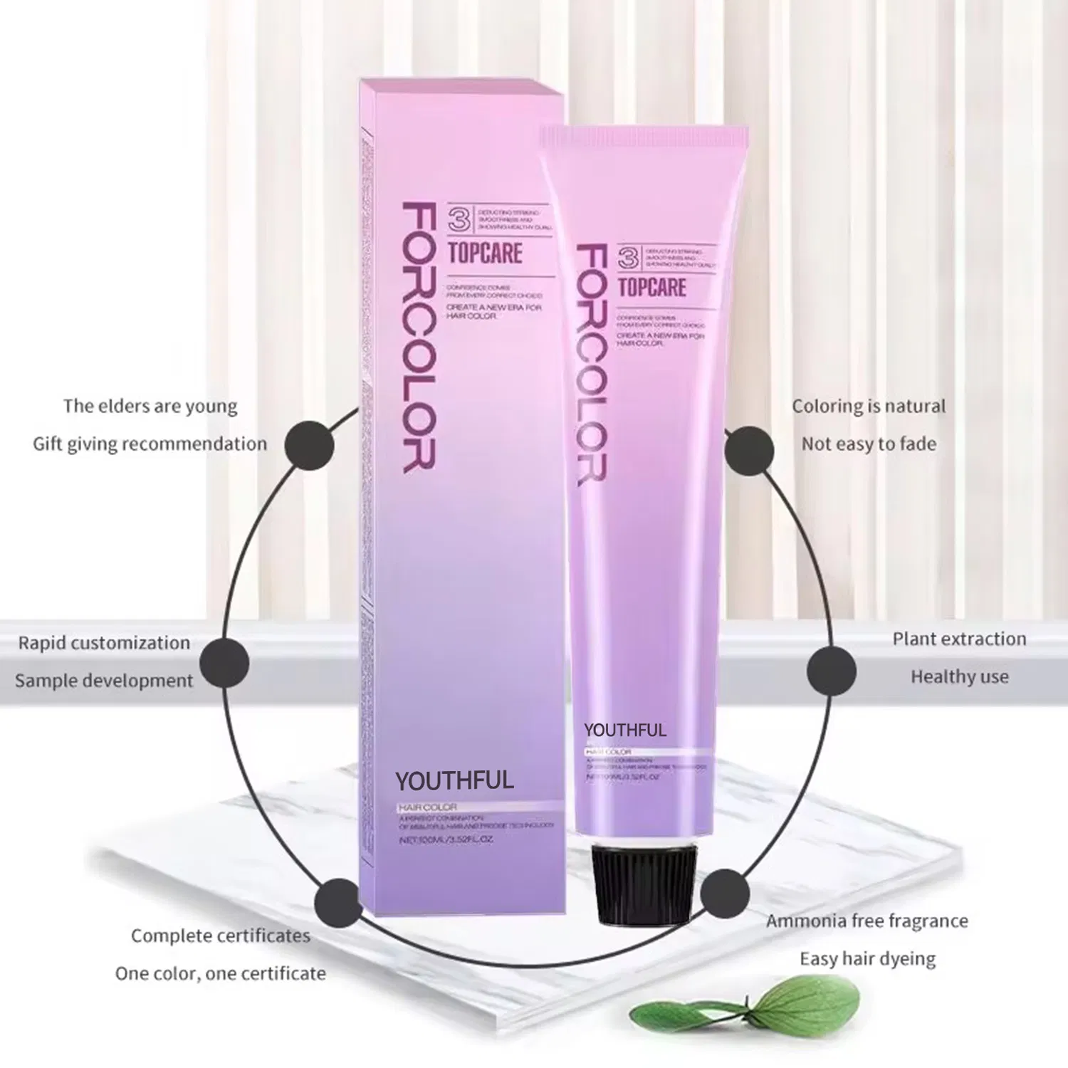 China Factory Best Magic Easy Color Herbal Hair Dye