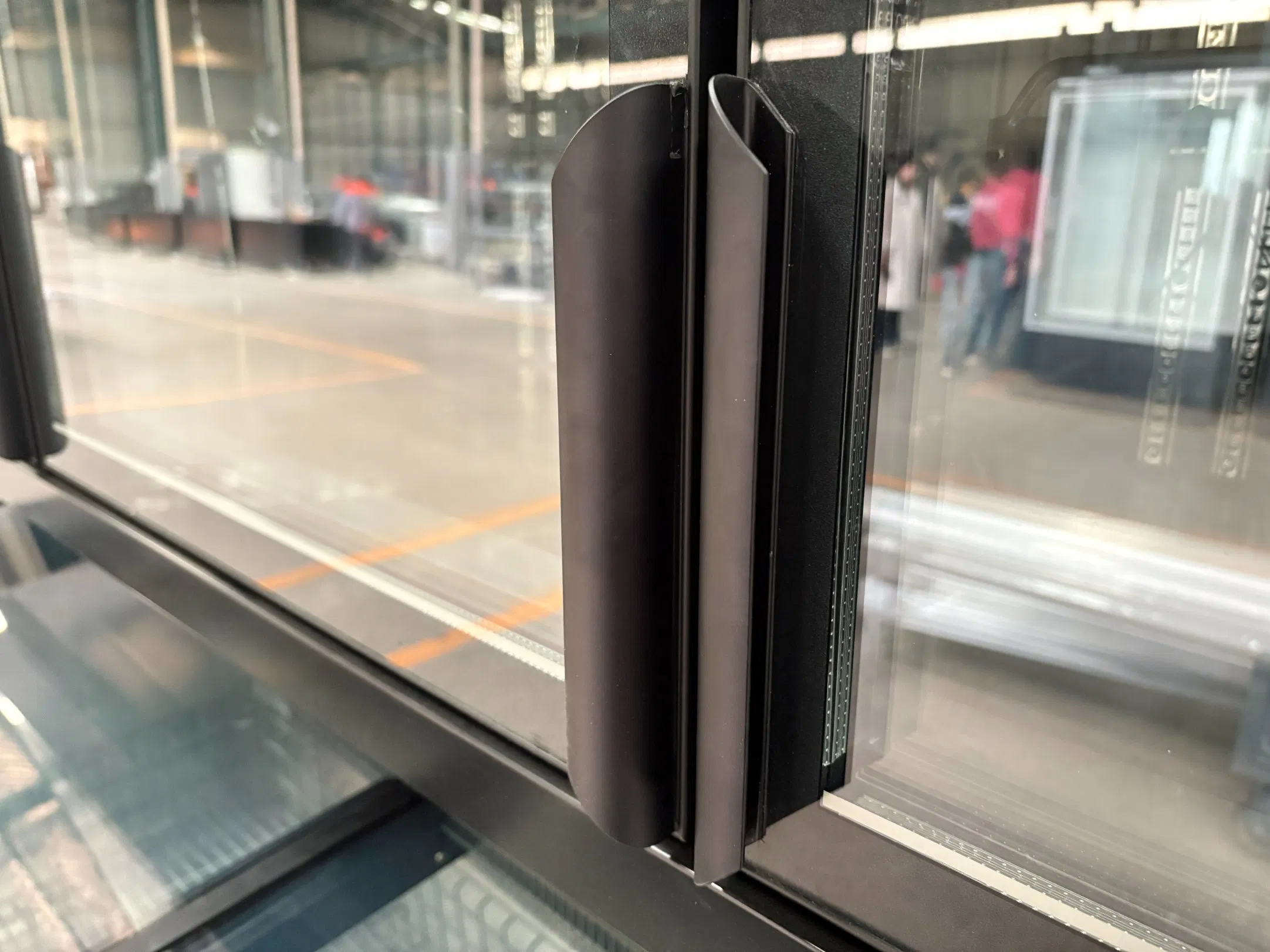 Островной морозильник для супермаркета с верхним и нижним охлаждением