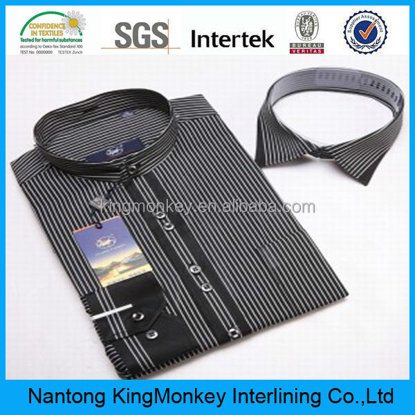 Воротник хлопковый для рубашек с плавкой тканью