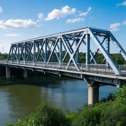 Hot Selling Durable Hot Dipped Prefabricated Steel Structural Bridge for Construction