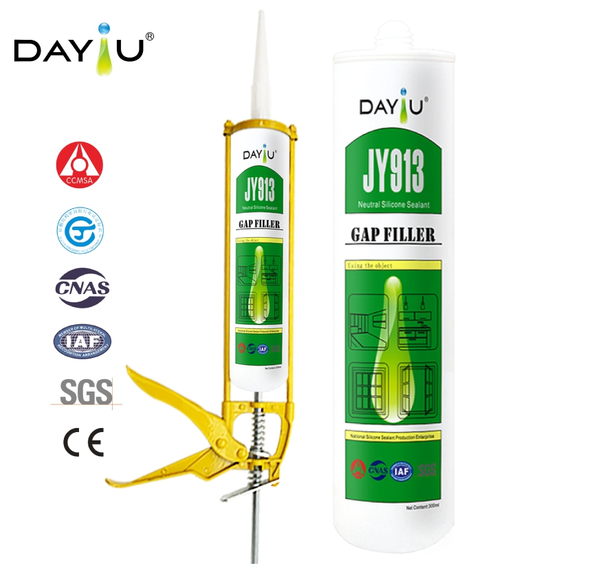 Jy913 Neutral Silicone Sealant Non-Corrosive for Window Door Building Materials Sealing