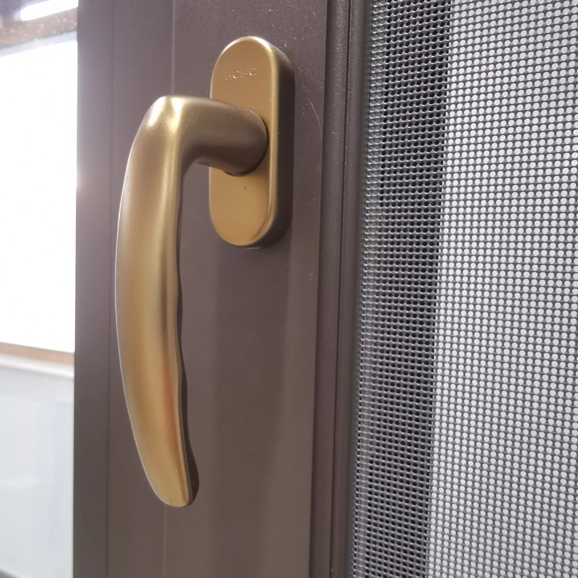 Australian Atandard Aluminum Hurricane Impact Windows Casement Window with Mosquito Screen