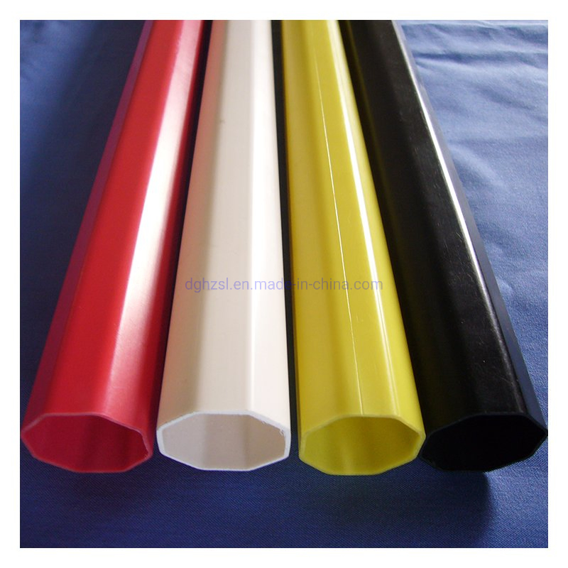 Custom-Made Extrusion Pipes in ABS, PVC, PE, and PS, PC, PP, POM