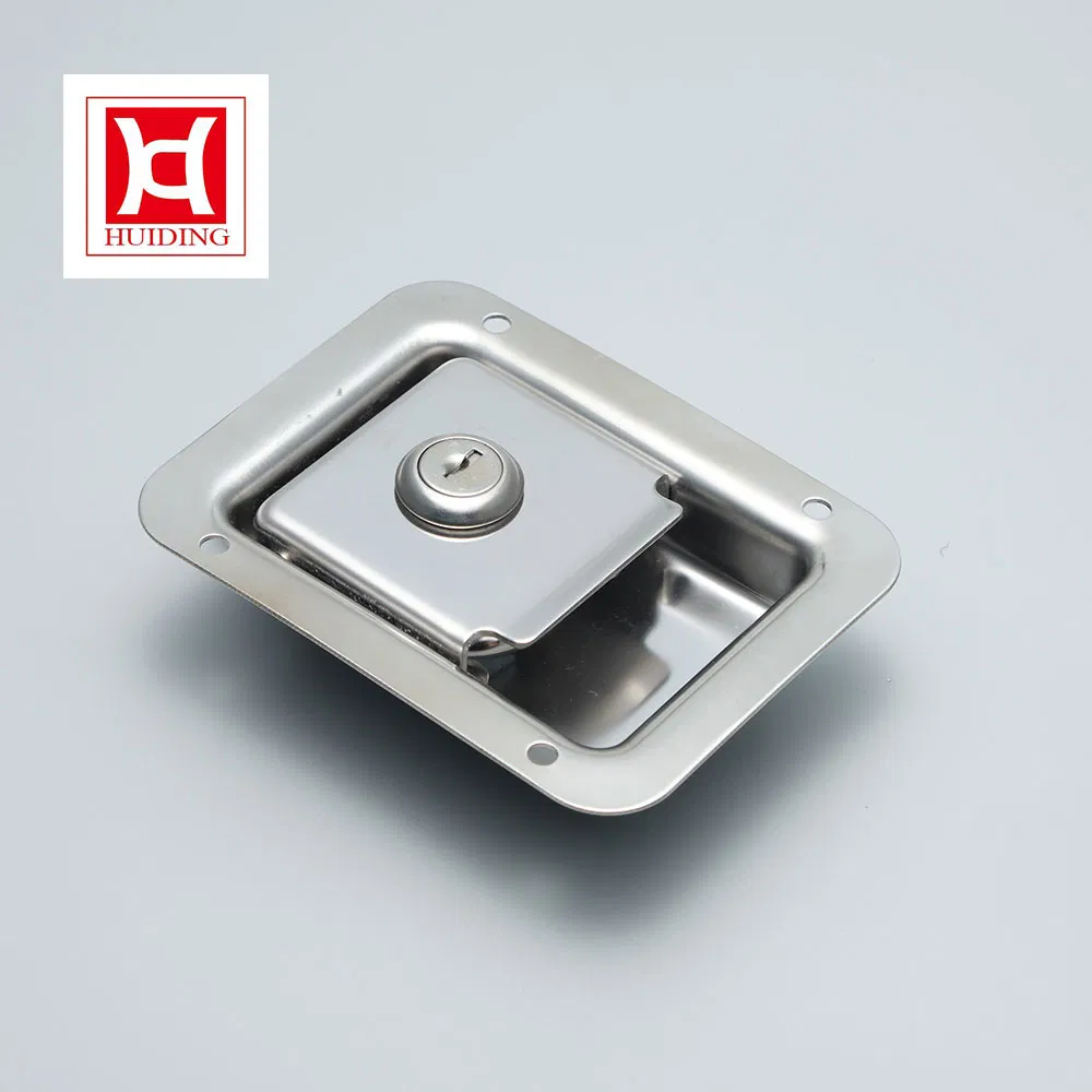 Huiding Industrial Paddle Latch 2 Point Stainless Steel Paddle Latch Lock with Inside Release