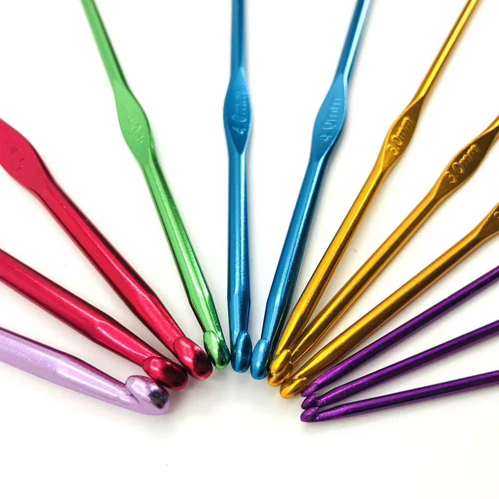 Fast Shipping Factory Crochet Needle for Hair Colourful DIY Craftshot Sale for Needlework