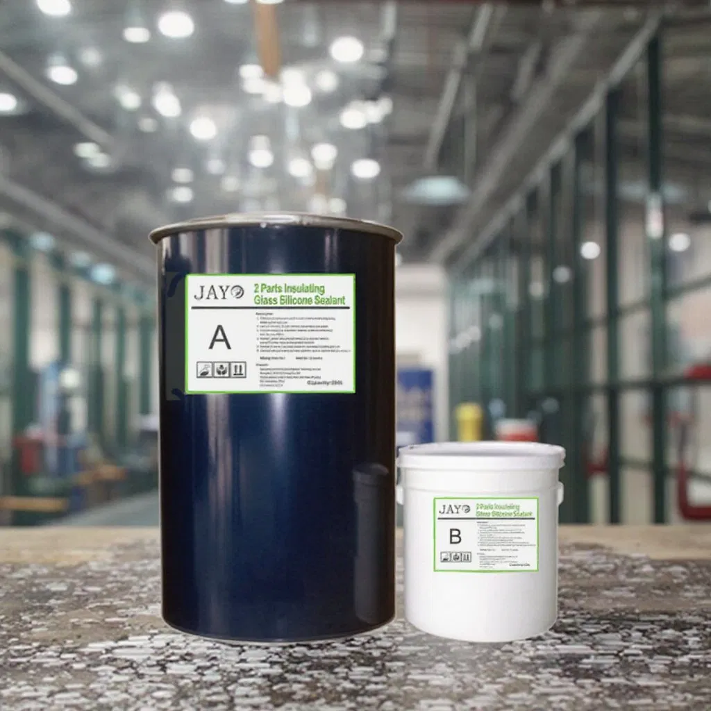 Double Glazing Two Component Insulating Igu Construction Silicone Sealant for Glass Units