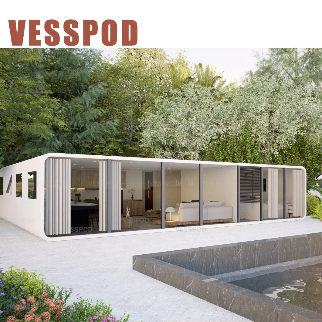 Outdoor Modern Popular Prefab House Mobile Working House Office Pod Apple Cabin